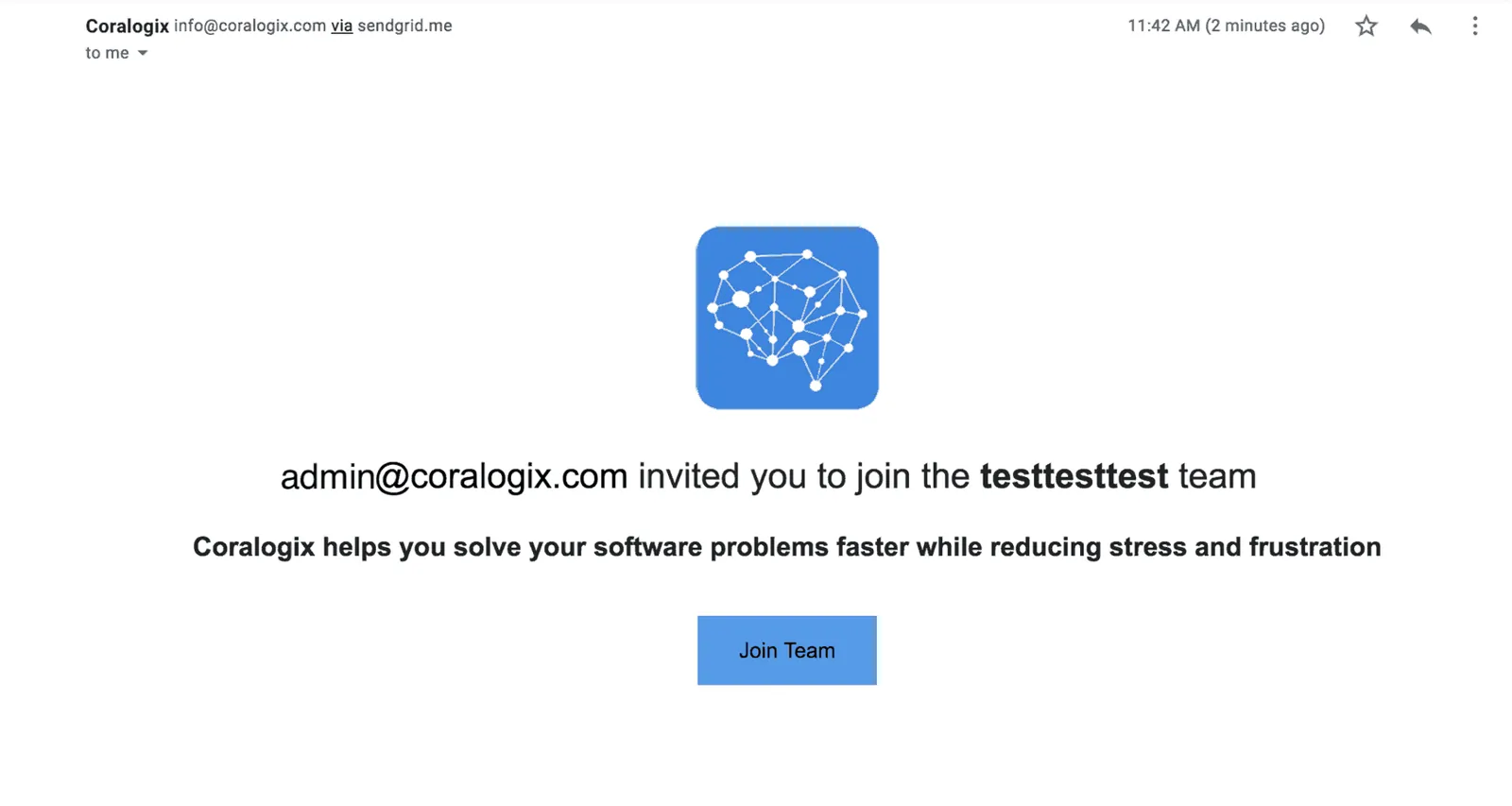 coralogix sso join request to user