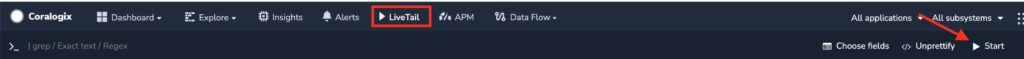 Otel Coralogix logs
