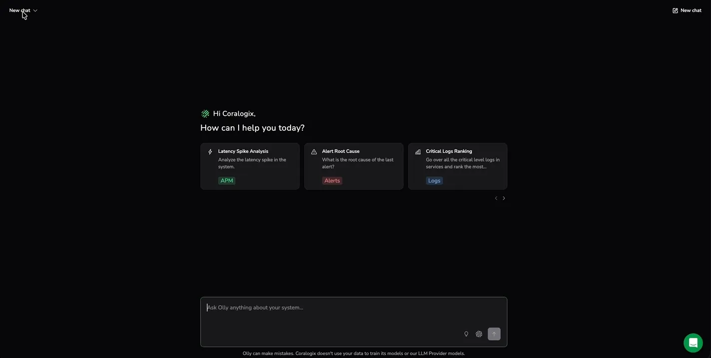 Manage conversation in Olly